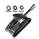 16 in 1 RockBros Bicycle Repair Tool Bike Pocket Multi Tool Functio. R7W1 hot.