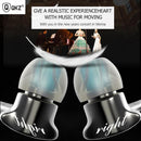 QKZ DM7 In Ear Earphone Metal Heavy Bass Enthusiast HiFi Headphones (w/Mic)