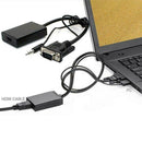 VGA Male To HDMI-compatible Output 1080P HD Audio AV HDTV Video Adapter G2 hot.