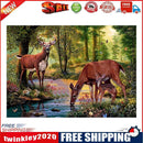Wild Deer 5D Diamond Painting Embroidery DIY Cross Stitch Craft Home Decor