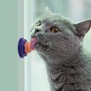 Cat Snacks Catnip Sugar Candy Licking Nutrition Gel Energy Ball (Salmon)
