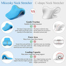 Neck Stretcher - Cervical Traction Chiropractic Neck Pillow with Massage Points