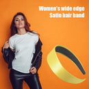 Satin Headband Candy Color Hair Band Headdress Fashion Headwear (Style 1)
