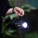 LED COB Camping Lantern 4 Modes Torch Light Waterproof Hanging for Travel Hiking