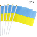 Show Ukrainian National Flags Handwaving Flags Ukraine Flag Garden Flags