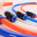 20pcs/Quick Pneumatic Straight Union Push 6mm-OD Tube To Connect Air Fitting