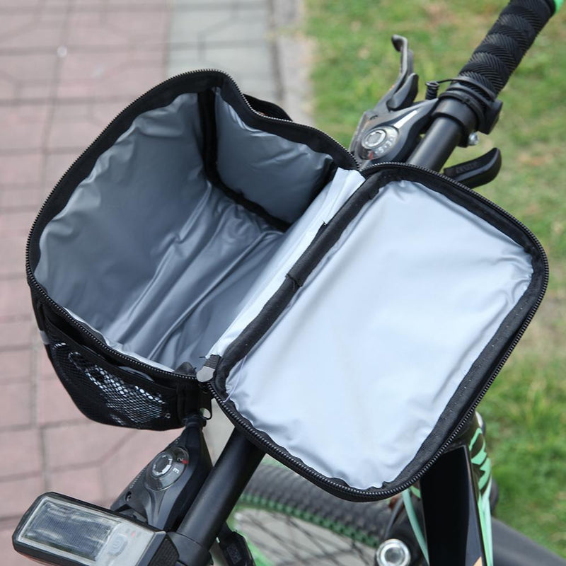 Touch Screen MTB Road Bike Bicycle Front Tube Handlebar Bag Phone Bag