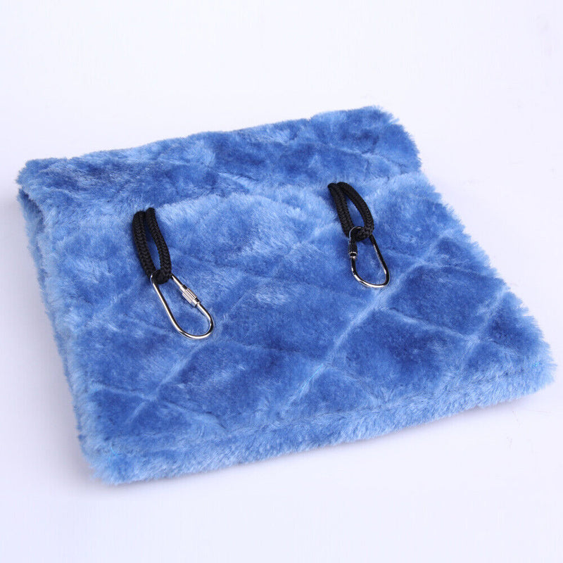 Fuzzy Snuggle Bird Parrot Shed Hammock Hanging Cave Warm Hut Nest