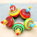 Creative Kids Pull Rope Love Gyroscope Toys Children Lighting Spinning Top