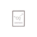 Clasp Denim Jackets Lapel Pin Letter Badge Enamel Pin Chemical Equation Brooch