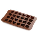 Chocolate Mold Wax Melts Ice Tray Rose Hearts Silicone Mould Cake Making
