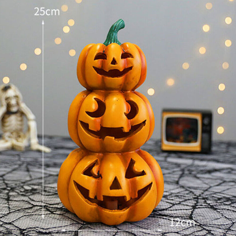 Creative Halloween Pumpkin Lantern Easy Use Outdoor Garden Halloween Party