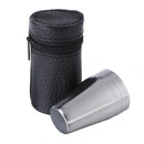 30ml Outdoors Portable Stainless Steel 1oz Wine Cup with Cup Case