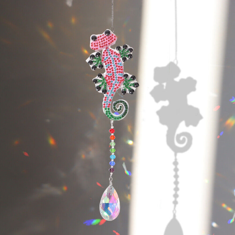 Diamond Painting Wind Chime 5D Crystal Dream Light Catcher Pendant (DZ3040)