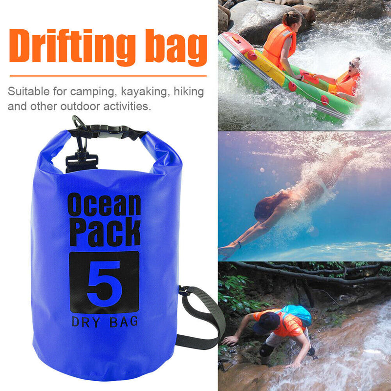 #A Outdoor Beach Drifting Dry Bag Waterproof Swimming Dry Sack for Water Activit