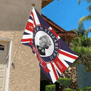 Commemorate Her Majesty 1926-2022 Queen Banner Queen Platinums Jubilee Flag