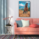 5D DIY Diamond Painting Horse Embroidery Full Drill Cross Stitch Mosaic Craft
