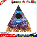 5cm Orgonite Pyramid Heal Reiki Orgone Energy Generator Crystal Stone (B) Newly
