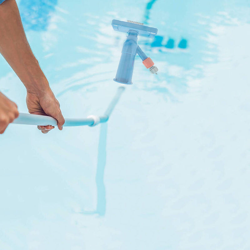 Swimming Pool Jet Vacuum Cleaner with 5 Poles for Above Ground Pool Spas Ho