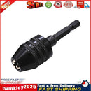 0.8-8mm Drill Chuck Hex Shank Converter Electric Drill Bits Adapter (A) Newly