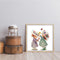 Hand Painted Oil Paint by Numbers DIY Two Girls Drawing Wall Art Decoration Gift