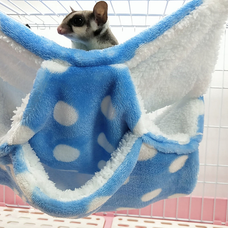 Small Animal Hammocks Warm Plush Bed Guinea Pig Cage Accessories Hamsters