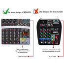 BMG-06D 6 Channels 16 DSP Bluetooth-compatible Audio Mixer (White US Plug) Newly