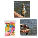 50pcs Pva Colored Fishing Nuggets Water Soluble Pva Carp M3D6 Up Foam X4O6 S5K7