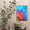 Digital Oil Paint By Numbers Flower Drawing Wall Art DIY Hand Painted Pictures