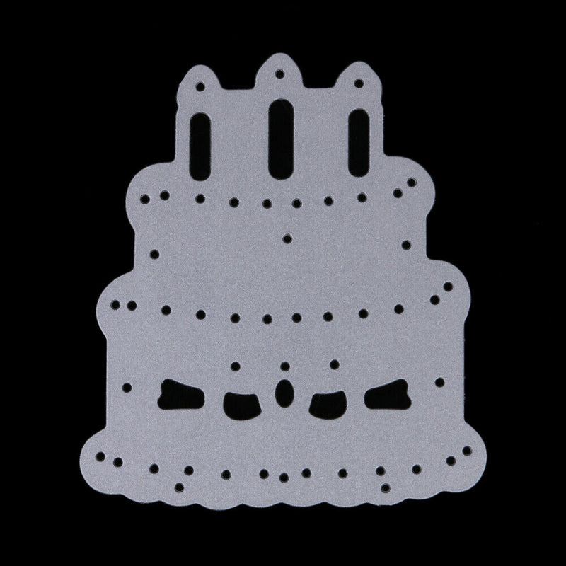Candle Cake Die Cuts Metal Cutting Dies in Scrapbooking Embossing Folder Newly