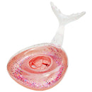 Inflatable PVC Swim Rings Seat Sequins Mermaid Floating Circle Beach Playi