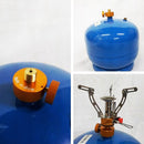 Outdoor Camping Stove Adapter Furnace Converter Gas Tank Cylinder Adaptor Newly