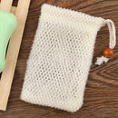 1XSoap Exfoliating Bags Nylon Foaming Net Soap Saver Pouch Bag Drawstring E7Z0