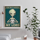 5D Diamond Painting Kit DIY Alien Full Round Drill Mosaic Picture Wall Arts