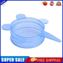 niversal Silicone Suction Lid-bowl pan cooking pot lid-silicon Blue