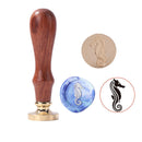 25mm Fire Lacquer Sealing Wax with Handle Copper Animal Wax Stamp (DW27)