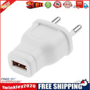 Direct Charging DC 5V 1A USB Charger Adapter Cable Connector (White EU)
