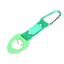 Sports Outdoor Rubber Kettle Buckle Carabiner Water Bottle Holder (Green) Newly