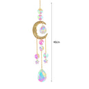 #A Wind Chime Crystal Light Catcher Metal Frame Lighting Ball Windbell Home Deco