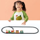 Mini Christmas Electric Train with Sound Light Music Set for Boys Girls (B)
