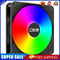 FC120S 12cm DC 12V Computer PC Case Fan LED 4 Pin Power Supply CPU Radiator