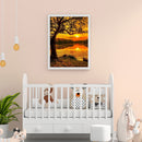 5D Diamond Painting Sunset Lake Full Square Rhinestone DIY Home Decoration Gift