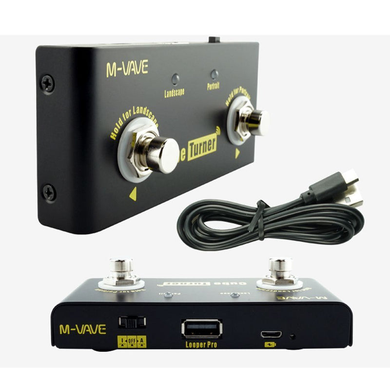 Wireless Page Turner Guitar Looper Pedals Cube Turner Page-turning Pedal