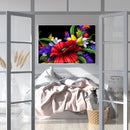 5D DIY Flowers Full Round Drill Diamond Painting Rhinestone Drawing Craft Art