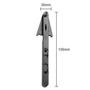 Bicycle Chain Gauge Chain Checker Cycling Accessory Aluminum Alloy (Black) Newly