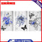Home Butterfly Oil Canvas Pictures DIY Hand Painted Paint By Numbers Kit Craft