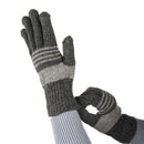 Screen Hand Warmer Knitted Gloves Full Fingered Mittens Short Wrist Gloves