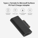 USB Type C PD Charging Cable Adapter Converter for Surface Pro 3 4 5 6 7