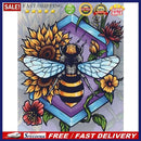 Full Cross Stitch Handcraft 11CT Stamped Bee Flower Needlework DIY Home Ornam