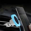 Universal Magnetic Car Air Vent Mobile Phone Holder Sucker Bracket (Blue)